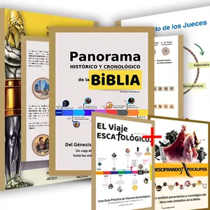 Imagen de portada para Ebook Panorama bíblico + Combinación escatológica.