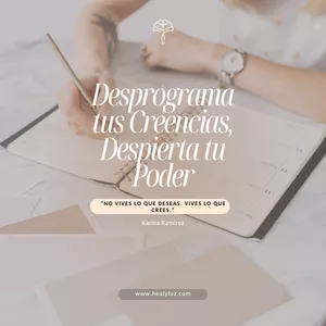 Imagen de portada para Curso online Ebook Desprograma Tus Creencias y despierta tu poder Interior