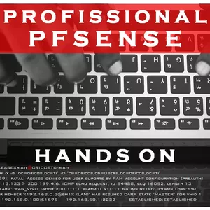 Imagem de capa para o Curso online PROFFISIONAL PFSENSE HANDS ON