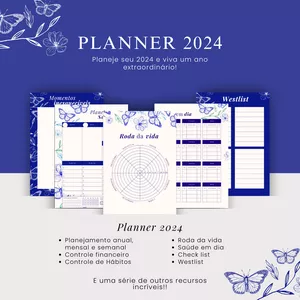 Imagem de capa para o Ebook PLANNER PERFEITO 2024