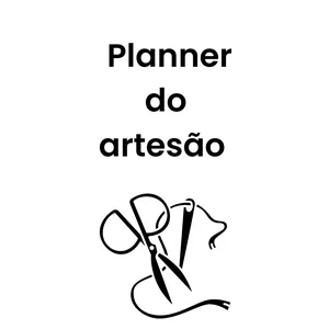 Imagem de capa para o Ebook Planner do Artesão 