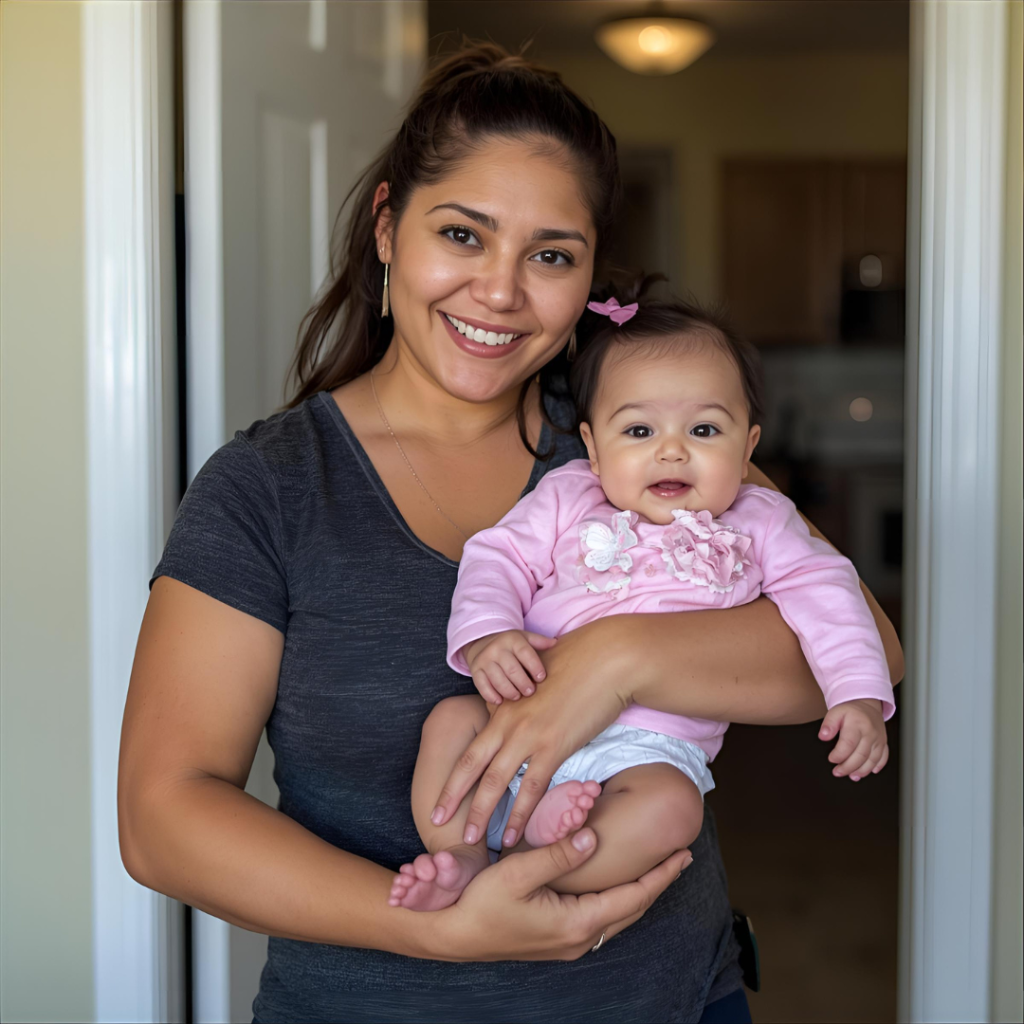 Andrea, mamá de Valentina (11 meses)