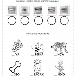 Imagem do curso ATIVIDADES ALFABETIZAÇÃO