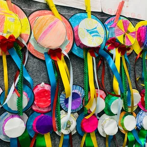 Imagem de capa para o Ebook Molde de Chapéu (Grande e Pequeno) para Atividades Culturais