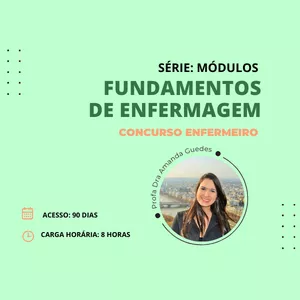 Imagem de capa para o Curso online FUNDAMENTOS DE ENFERMAGEM I 