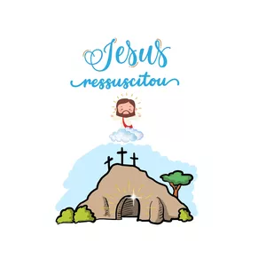 Imagem de capa para o Curso online Painel em PDF Páscoa Cristã-Jesus Ressuscitou