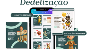 PACK PARA DEDETIZAÇÃO - Criaé Studio
