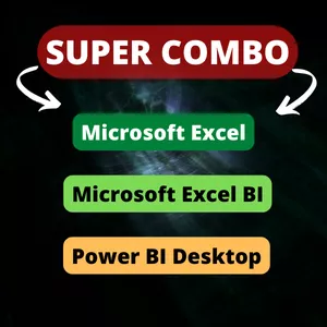 Imagem de capa para o Curso online Excel Pleno Expert - Básico, Intermediário e Avançado