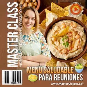 Imagen de portada para Curso online Menú Saludable para Reuniones 