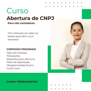 Imagem de capa para o Curso online Abertura de CNPJ no Brasil para não contadores