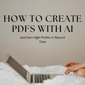 Cover image for Ebook Revealed Secret: How to Create PDFs with AI and Earn High Profits in Record Time