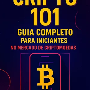 Imagem de capa para o Ebook Cripto 101 - Guia Completo para Iniciantes no Mercado de Criptomoedas