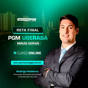 Imagem de capa para o Curso online RETA FINAL PGM UBERABA
