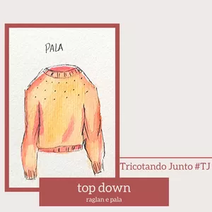 Imagem de capa para o Curso online TricotandoJunto com Cris Bertoluci - Faça sua blusa Top Down - Sem Costura e Na Agulha Circular 