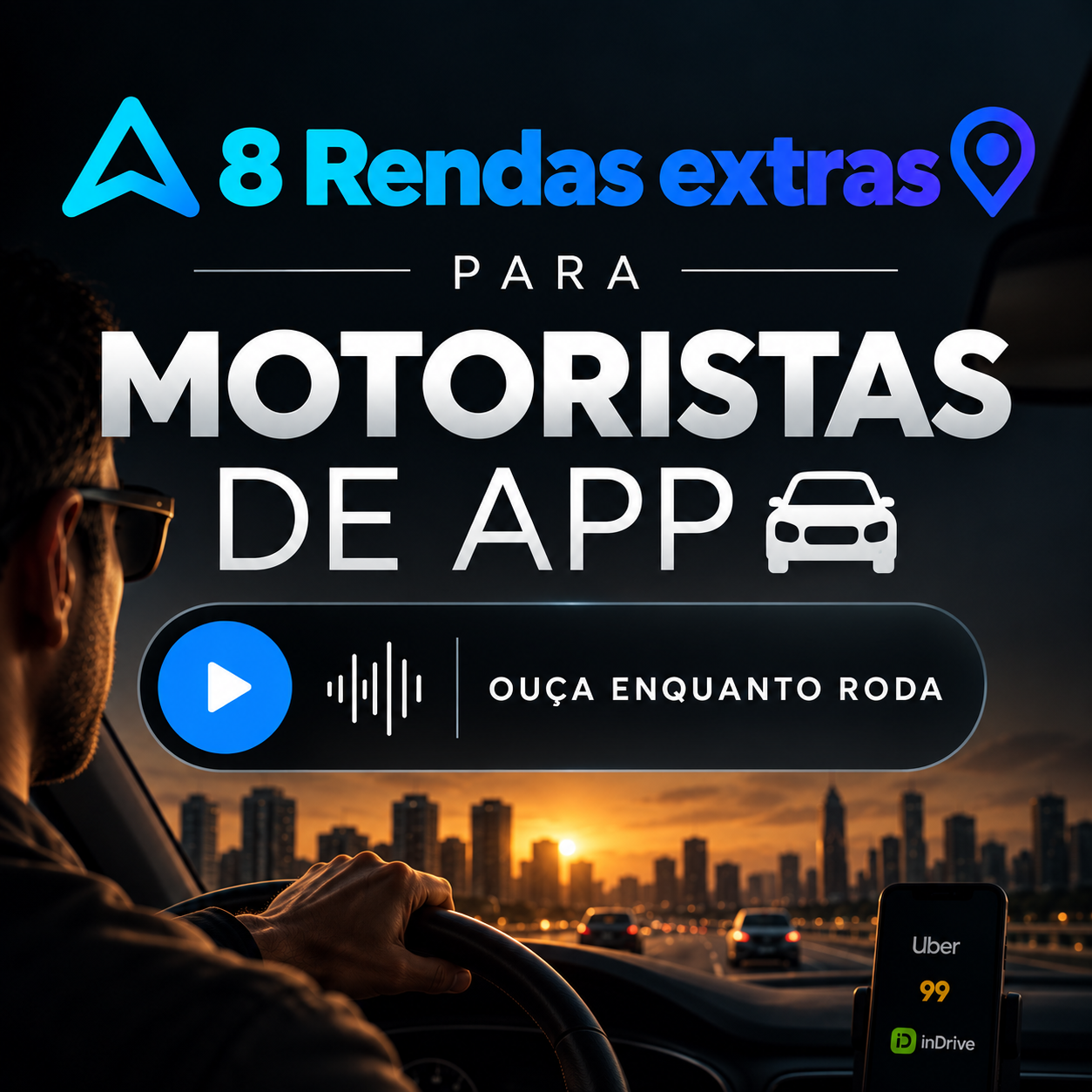 Imagem do curso 8 Rendas Extras - Motoristas De App