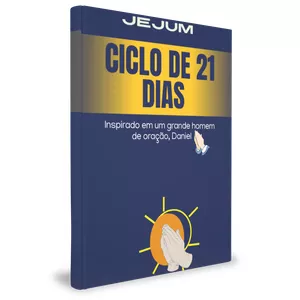 Imagem de capa para o Ebook JEJUM CICLO DE 21 DIAS