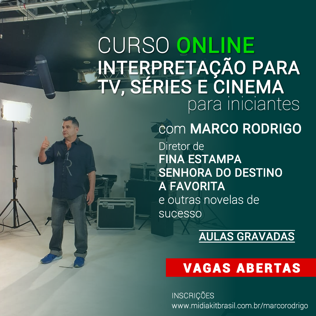 Imagem de Interpretação para TV, Séries e Cinema criado por MidiaKitBrasil na hotmart