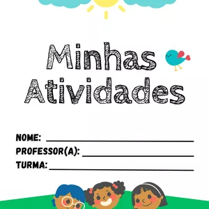 Imagem de capa para o Ebook Meu Primeiro Caderno de Atividades – Colorir, Aprender e Brincar
