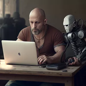 Imagem de capa para o Curso online OutBox: Descomplicando Inteligência Artificial para criação de imagens e textos