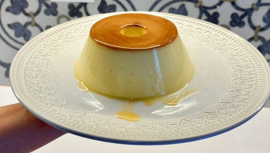 Pudim, suave e cremoso