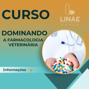 Imagem de Curso Dominando a Farmacologia Veterinária criado por Linae Educa na hotmart