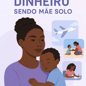 Imagem de capa para o Ebook De Mãe Solo a Mulher Independente