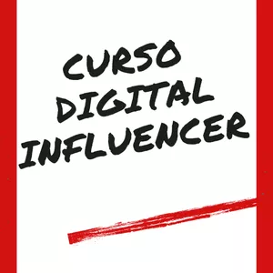 Imagem de capa para o Ebook Curso Digital influencer ❤️