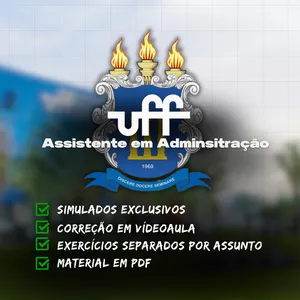 Imagem de capa para o Curso online Curso Preparatório para Assistente em Adminsitração da UFF