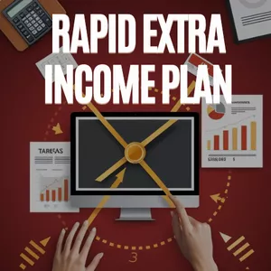 Imagen de portada para Curso online Rapid Extra Income Plan – 3 current strategies to make money before the year ends
