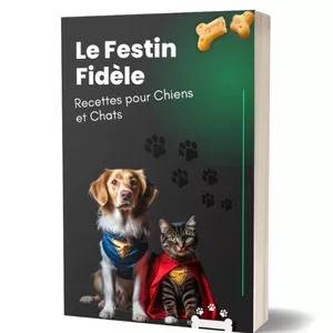 Image de couverture pour le Ebook Recettes Divines pour Compagnons à Quatre Pattes 