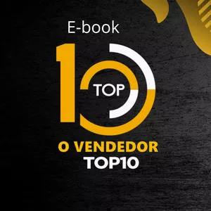 Imagem de capa para o Ebook O VENDEDOR TOP 10