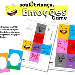 Imagem de capa para o Ebook Emoções Game