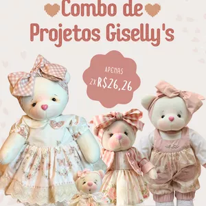 Imagem de capa para o Ebook Combo de Projetos: 4 Giselly's