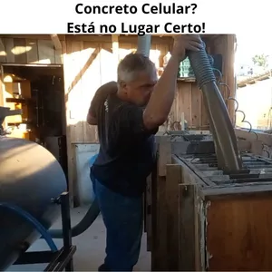 Imagem de capa para o Curso online Concreto Celular e máquinas