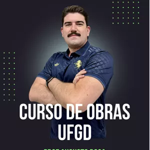 Imagem do curso Curso de Obras - UFGD - Prof Augusto Rosa