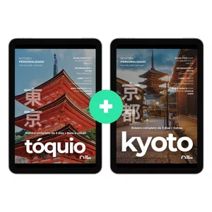 Imagem de capa para o Ebook Combo - Revistas Guias de Viagem - Tóquio + Kyoto (25% OFF)