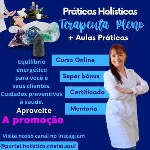 Imagem do curso PRÁTICAS HOLÍSTICAS - TERAPEUTA PLENO