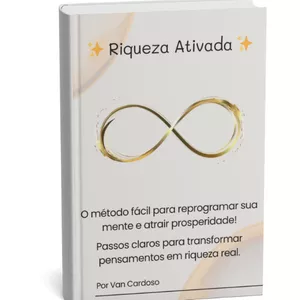 Imagem de capa para o Ebook ✨ Riqueza Ativada: Desperte sua mente para a prosperidade ✨