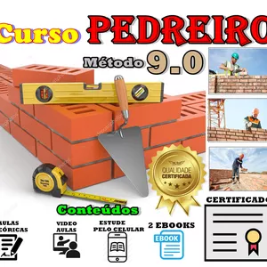 Curso CURSO DE PEDREIRO 9.0- SUPER PROMOÇÃO