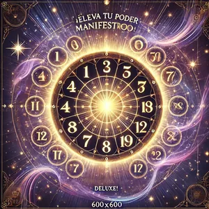 Imagen de portada para Ebook ¡Eleva tu Poder Manifestador: Numerología Deluxe!