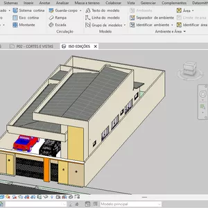 Image de couverture pour le Cours en ligne PROJETO ARQUITETÔNICO CASA 186m² EDITÁVEL REVIT
