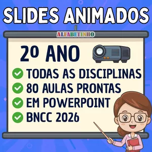 Imagem do curso SLIDES ANIMADOS - 2º ANO - BNCC 2026