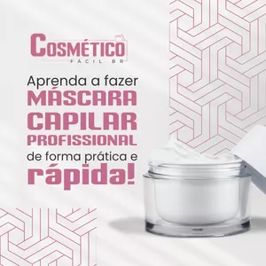 Imagem do curso Aprenda a fazer Máscara Capilar de forma rápida e prática.