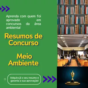 Imagem de capa para o Ebook Resumos para Concursos de Meio Ambiente