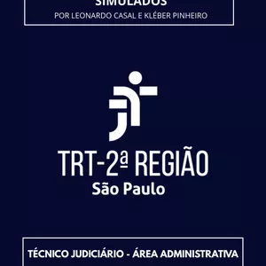 Imagem de capa para o Ebook Pacote de Simulados - Técnico Judiciário do TRT da 2ª Região
