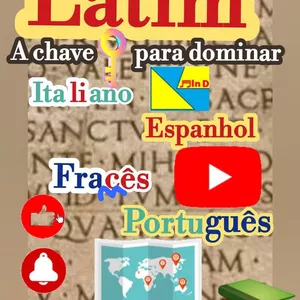 Imagem de capa para o Curso online Latim: a chave🗝para dominar francês, português, espanhol&nbsp;e&nbsp;italiano