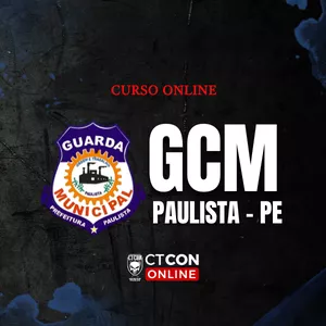 Imagem de capa para o Curso online CURSO ON-LINE - GCM PAULISTA-PE
