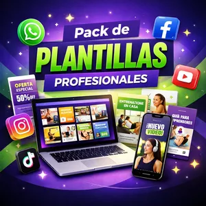 Imagen de portada para Ebook Plantillas Profesionales para Redes: Diseña Fácil y Atrae Clientes
