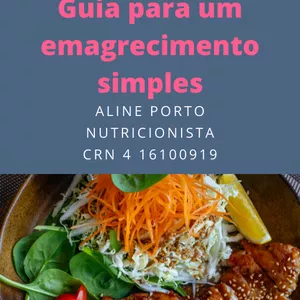 Imagem de capa para o Ebook Guia para um Emagrecimento Simples