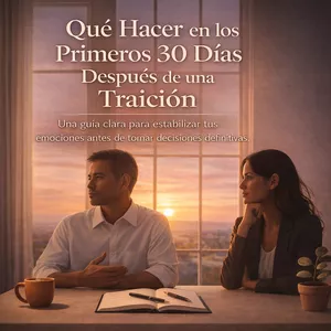 Imagen de portada para Ebook Qué Hacer en los Primeros 30 Días Después de una Traición